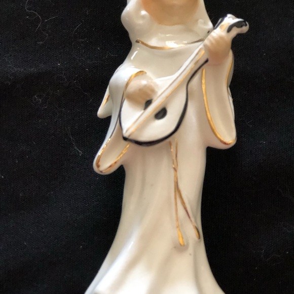 Angel with Musical Instrument made in Japan - Picture 5 of 11